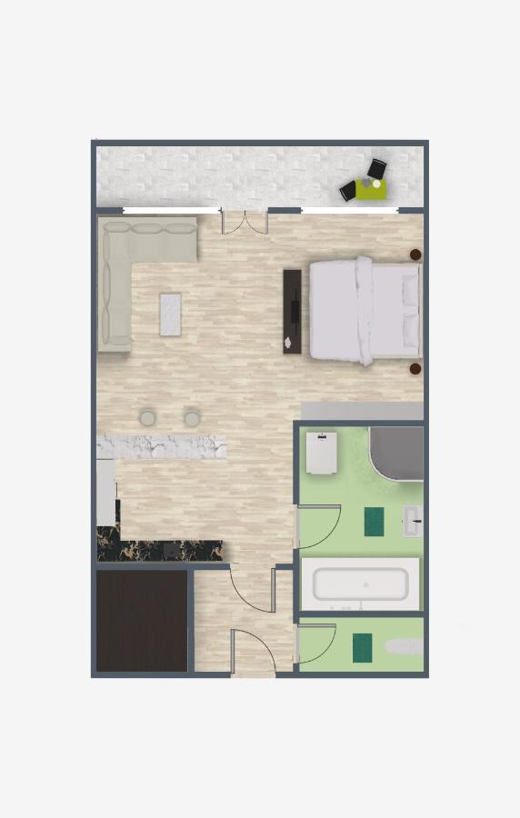 Simcity 3 I City Centre & Free Parking 24H Self Check-In Banská Bystrica Exterior foto